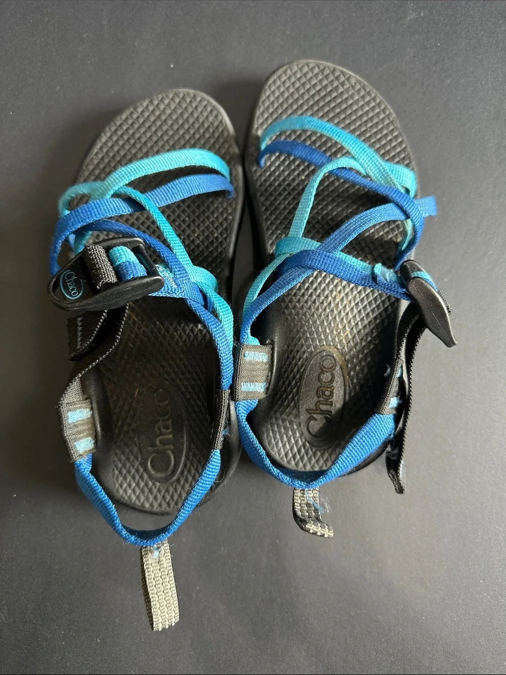 Chaco Two-Tone Blue/Turquoise Sport Sandals